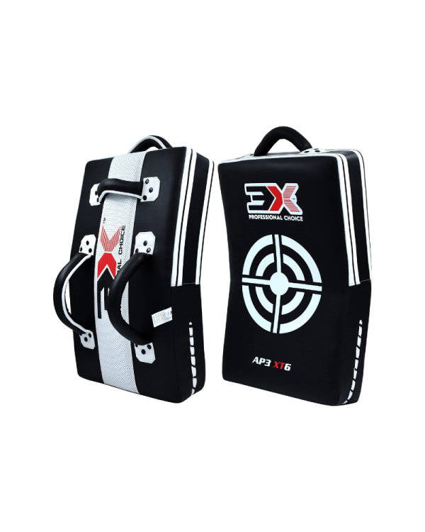3X Sports Kick Shield Muay Thai Kickboxing (Black)
