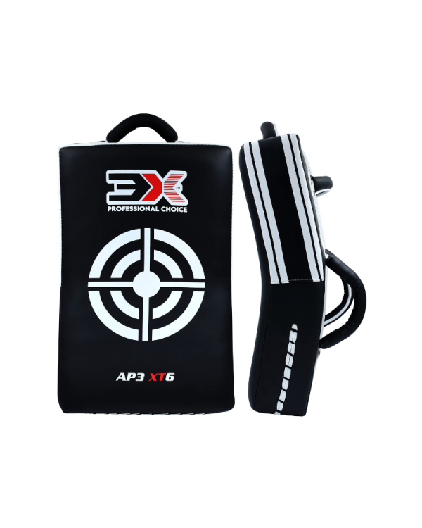3X Sports Kick Shield Muay Thai Kickboxing (Black)