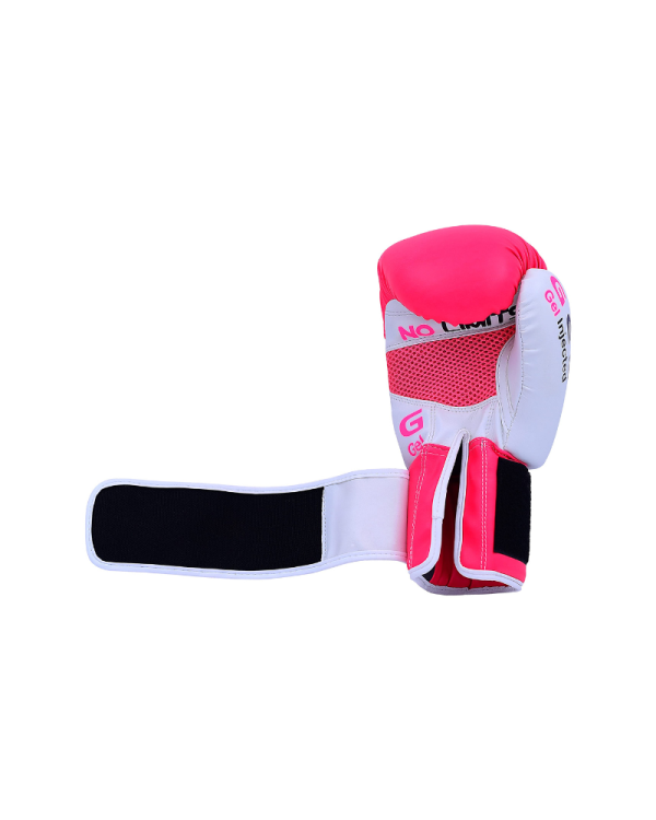 3X Sports X-3 Boxing Gloves-Pink/White