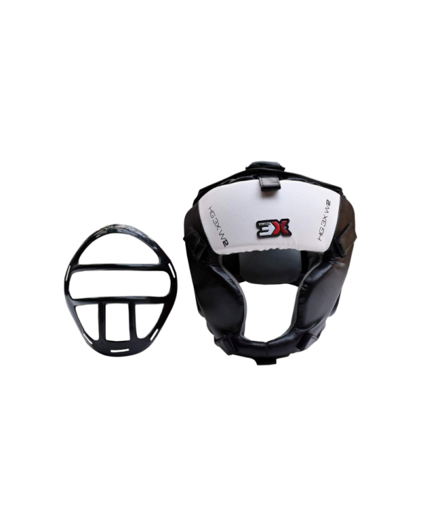 3X Sports Grill Headguard For Boxing – Full Face Protection