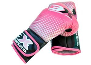 3x Sports Professional Choice KIDS X-1-06 Kids Boxing Gloves(PINK,6oz)-0