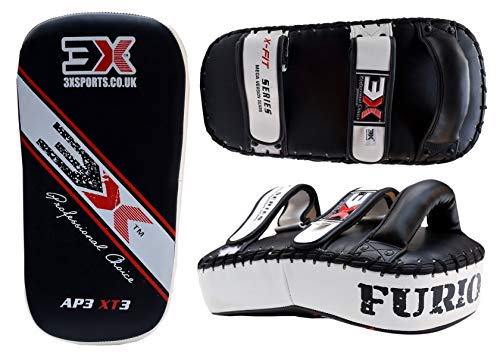 Professional Choice 3X MMA Strike Shield Training Thai Pad Kick Boxing Punching Mitts 