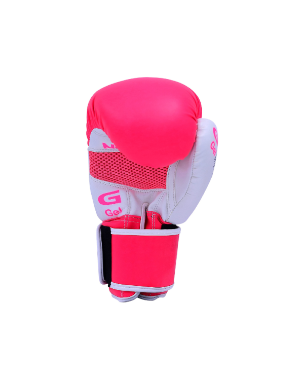3X Sports X-3 Boxing Gloves-Pink/White