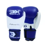 3X Sports X-3 Boxing Gloves-Blue/White