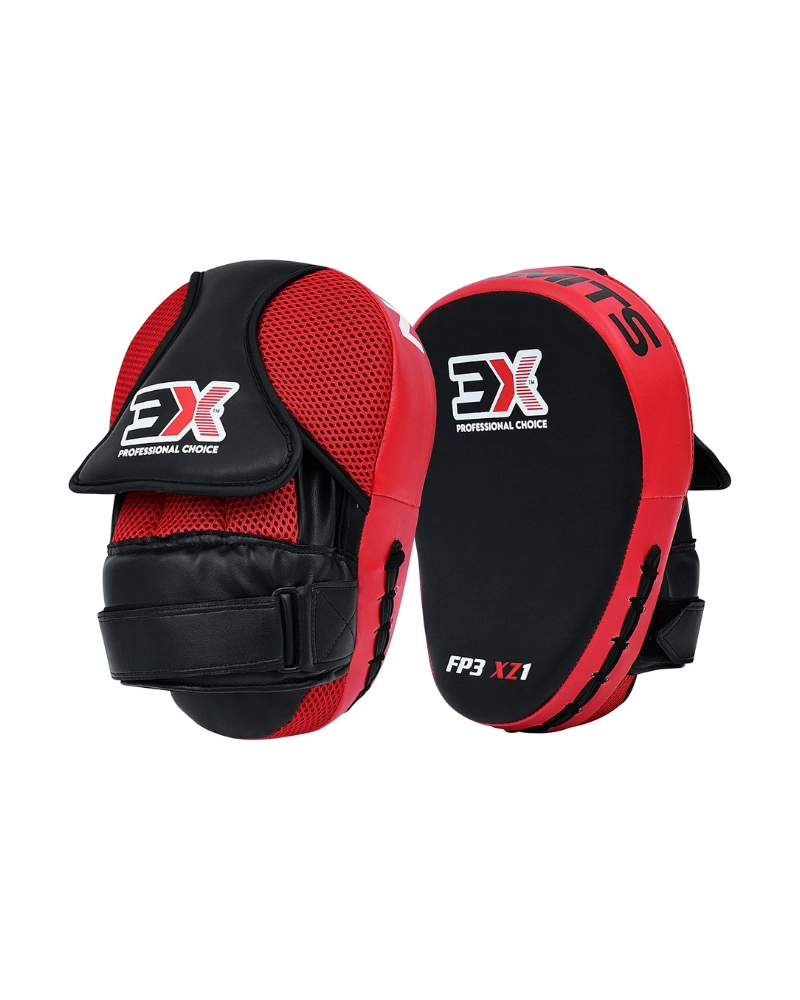3X Sports Boxing Focus Pads - Red/Black