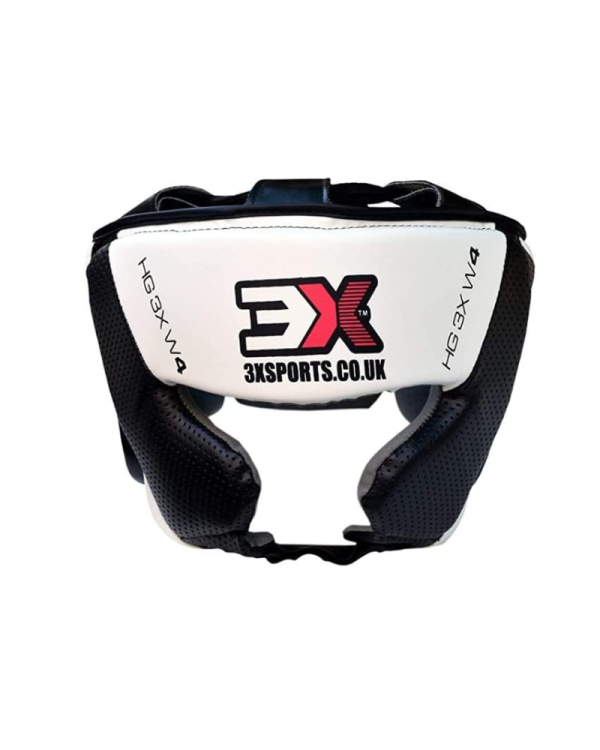 3X Sports Mesh Boxing Headguard Black
