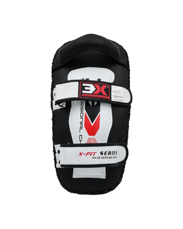 3X Sports Muay Thai Pads for Coaching ( Musashi White/Black )