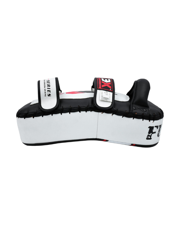 3X Sports Muay Thai Pads for Coaching ( Musashi White/Black )