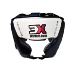 3X Sports Mesh Boxing Headguards - Black