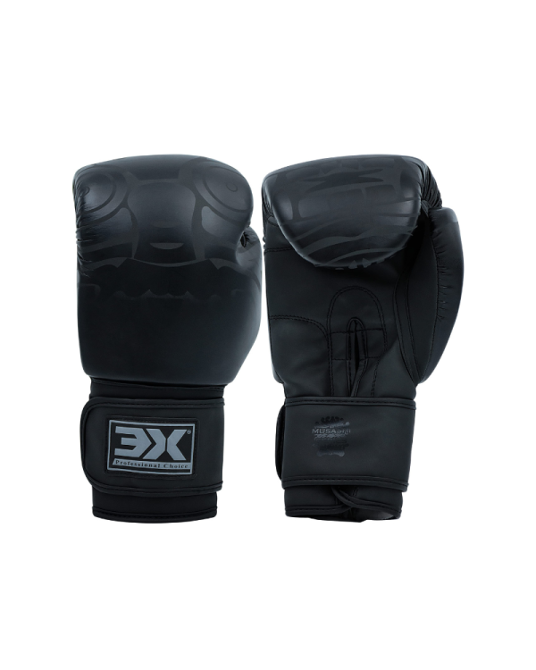 3X Sports Musashi Boxing Gloves-Black