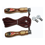 3X Sports Leather Weighted Skipping Rope