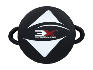 3X Sports Round Kick Pad Black, Muay Thai Pads
