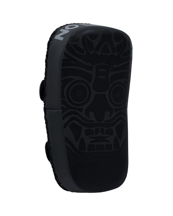 3X Sports Musashi Kick Pad Full Black Muay Thai Kick Pads