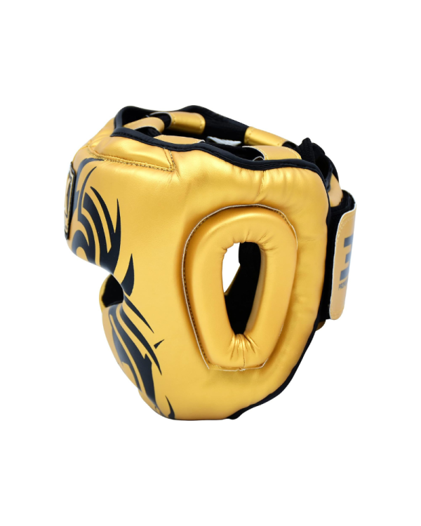 3X Sports Kids Headguard for Boxing (Golden)