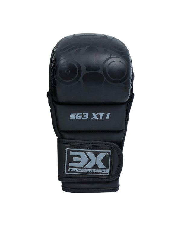 3X Sports MMA Gloves for Kickboxing Black