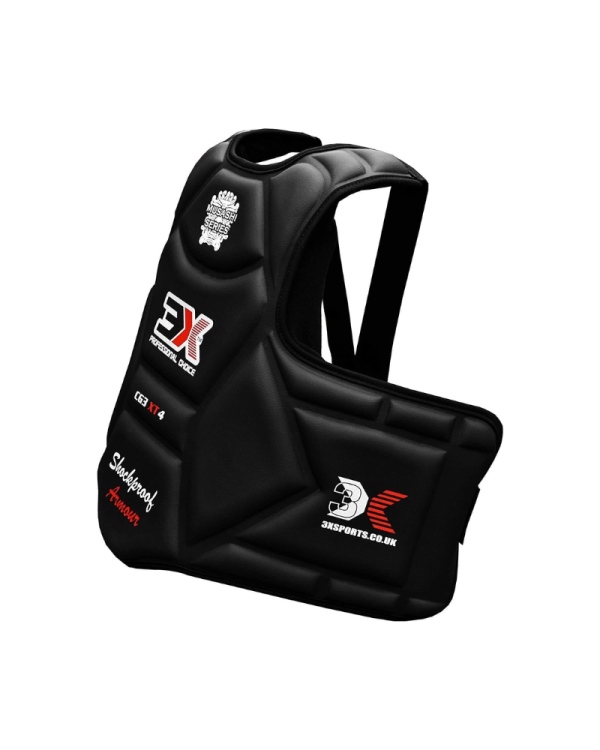 3X Sports Boxing Chest Guard T4 Black