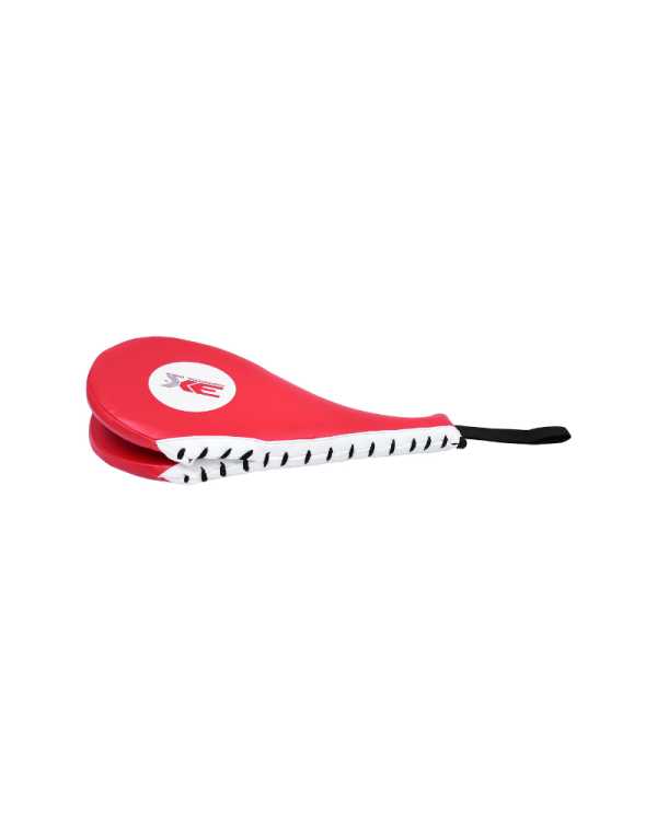3X Sports Taekwondo Kick Pads-Red