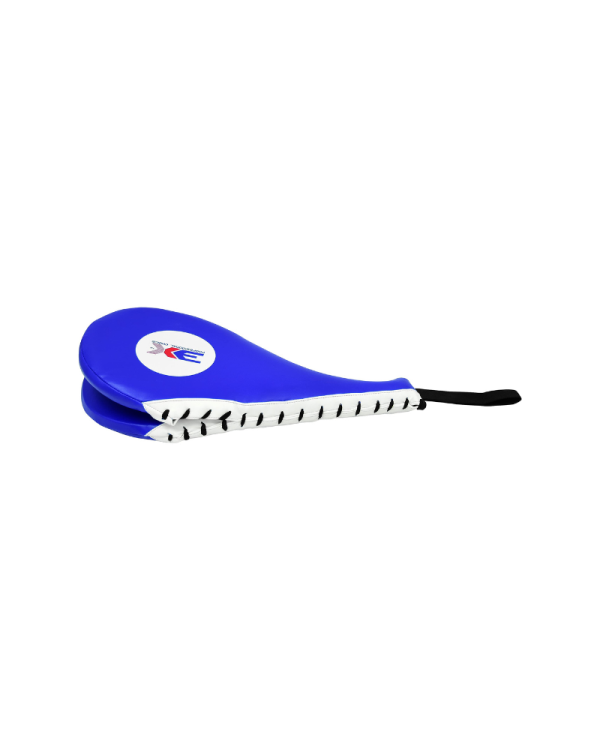 3X Sports Taekwondo Kick Pads-Blue