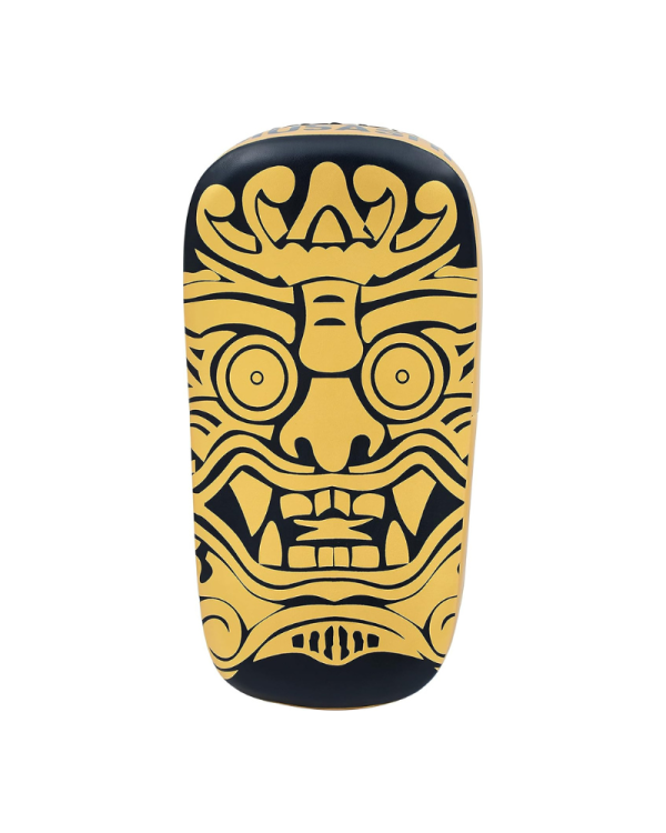 3X Sports Musashi Kick Pad Golden Muay Thai Kick Pads