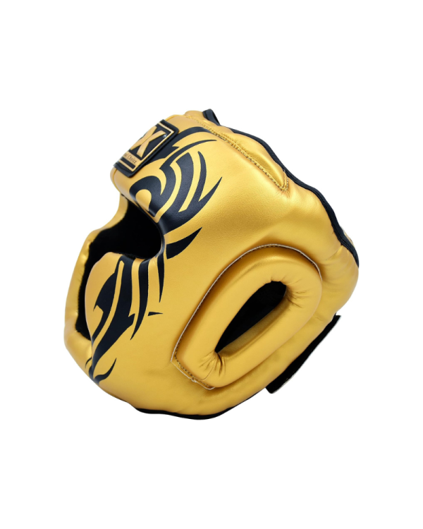 3X Sports Kids Headguard for Boxing (Golden)