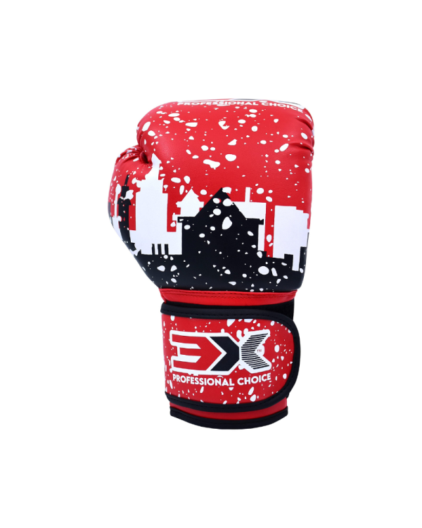 3X Sports Junior Boxing Gloves – Kids Training Gloves for Boxing ( red )
