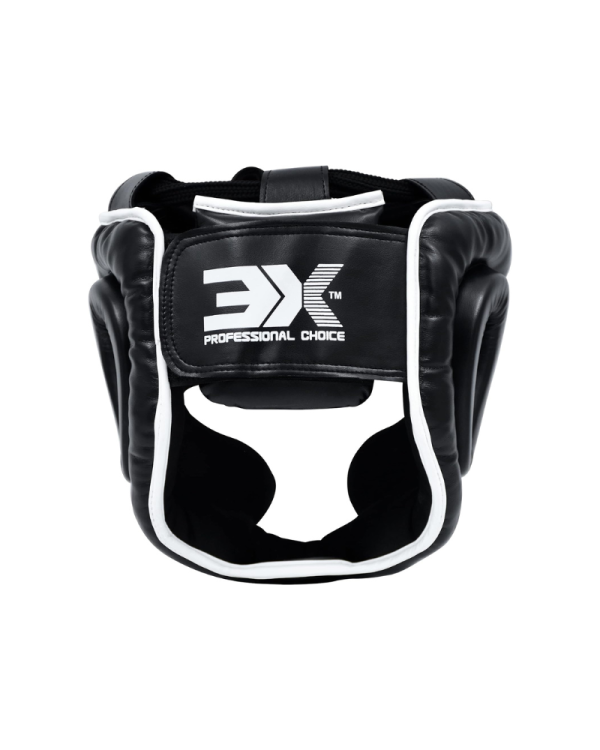 3X Sports Kids Headguard for Boxing (Black)