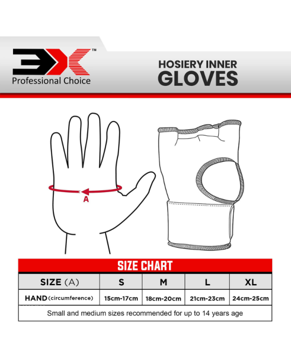 3X Sports Gel Padded Boxing Hand Wraps