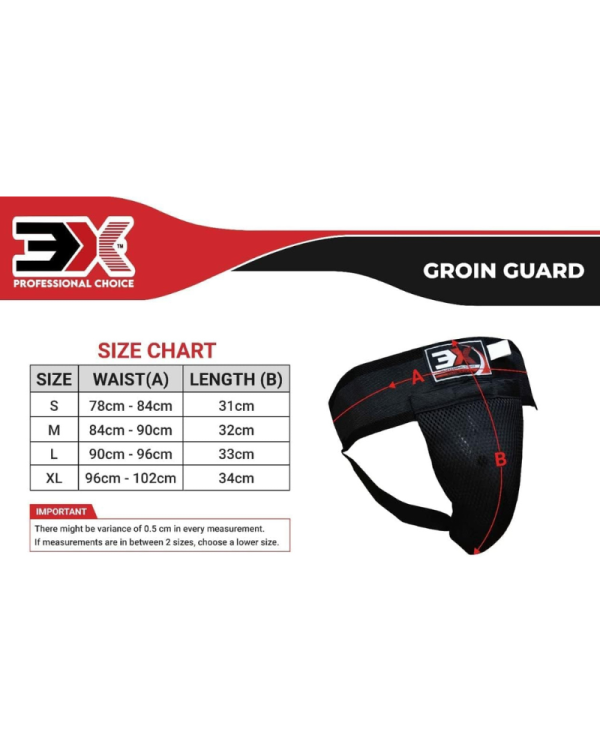 3X Sports Hosiery Groin Guard – Supportive Athletic Cup for Boxing