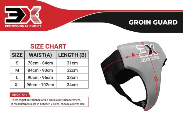 3X Sports Ladies Groin Guard – Female Boxing & Martial Arts Protector