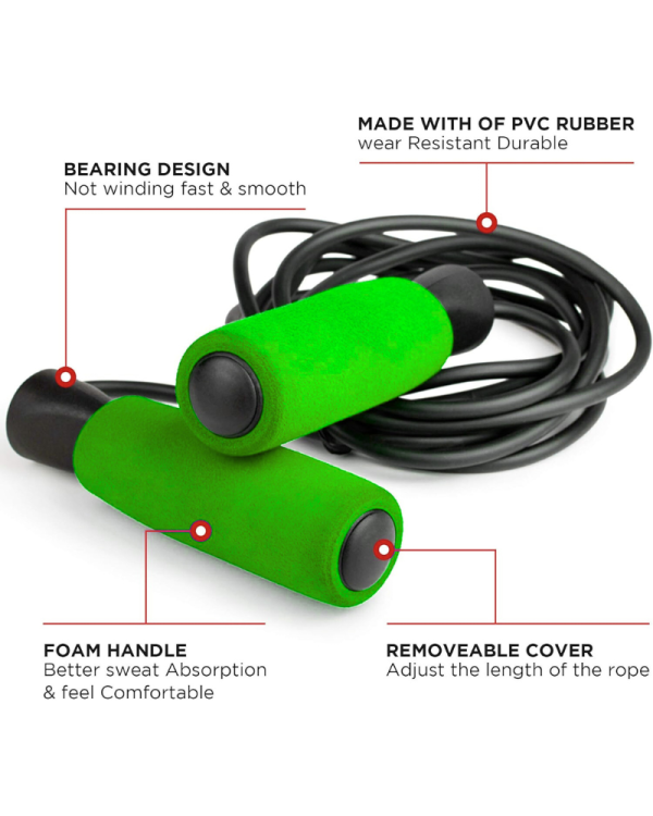 3X Sports Skipping Rope – Adjustable Speed Jump Rope