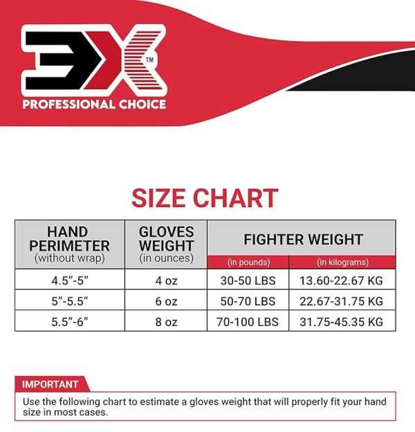 3X Sports Junior Boxing Gloves – Kids Training Gloves for Boxing