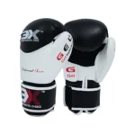 3X Sports X-3 Boxing Gloves-Black/White