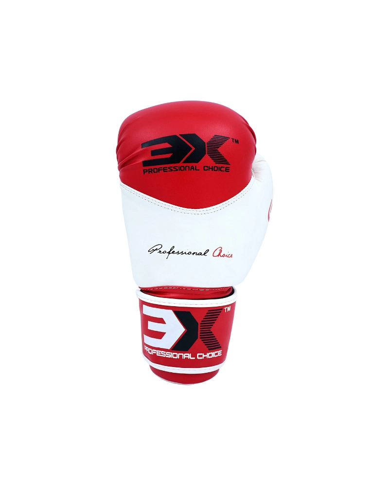 3X Sports X-3 Boxing Gloves-Red/White