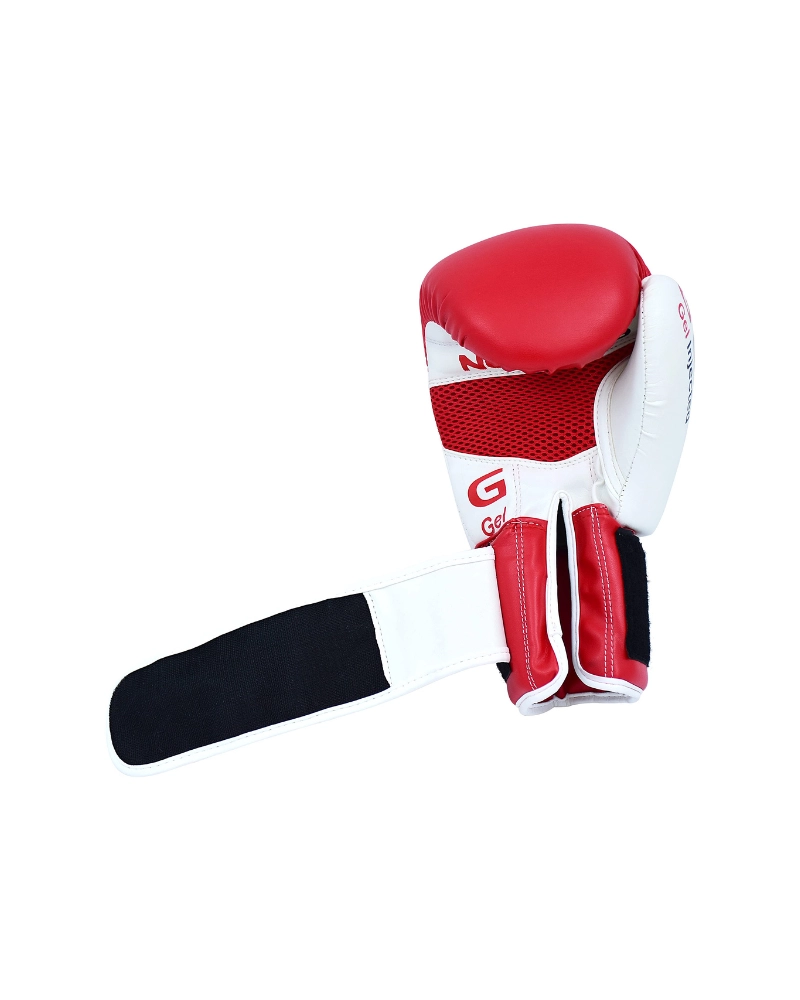 3X Sports X-3 Boxing Gloves-Red/White