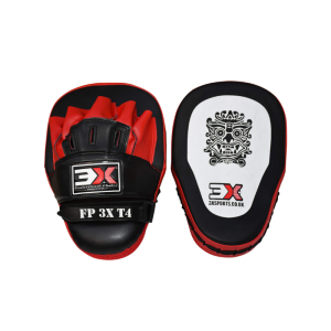 3X Sports Boxing Focus Pads - T4 Red/White