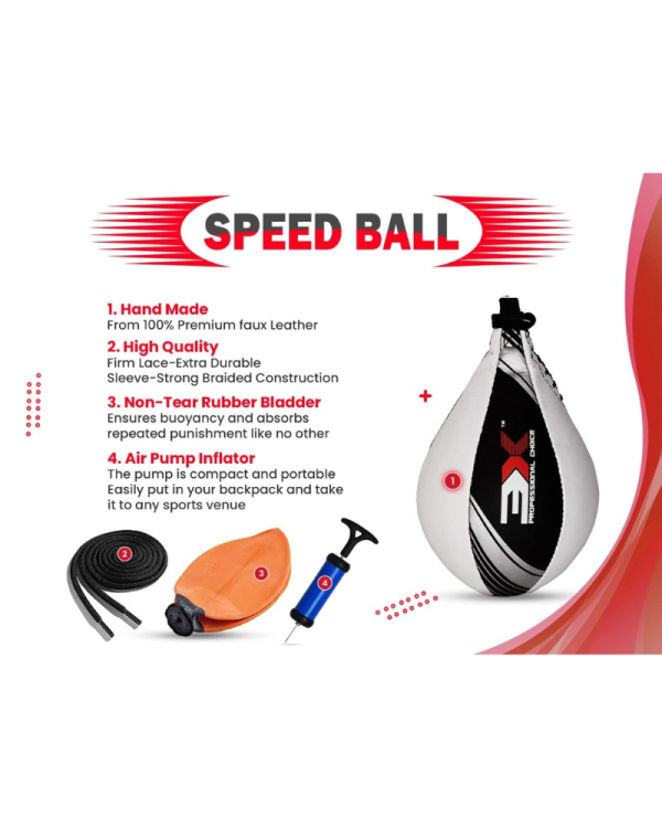 3X Sports Speed Ball – Boxing Speed Bag