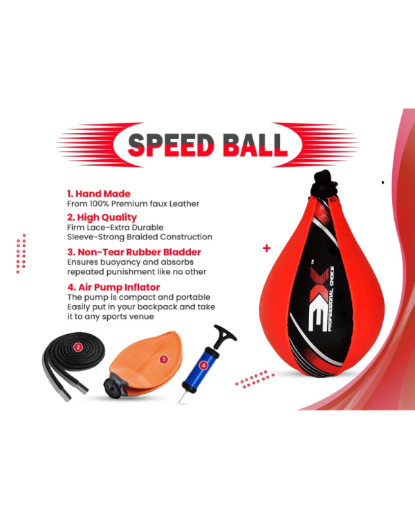 3X Sports Speed Ball – Boxing Speed Bag