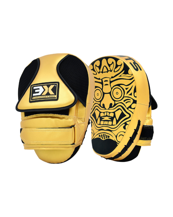 3X Sports Boxing Focus Pads – Musashi Golden