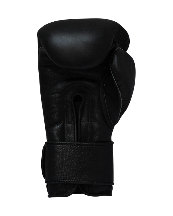 3X Sports Boxing Gloves Genuine Cowhide Leather-Black