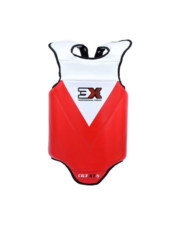 3X Sports Kids Chest Guard  Blue/Red