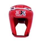 3X Sports Machine Mold Boxing Headguard Red