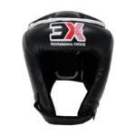 3X Sports Machine Mold Boxing Headguard Black