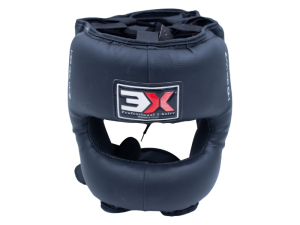 3X Sports Nose Safe Head Guard – Black